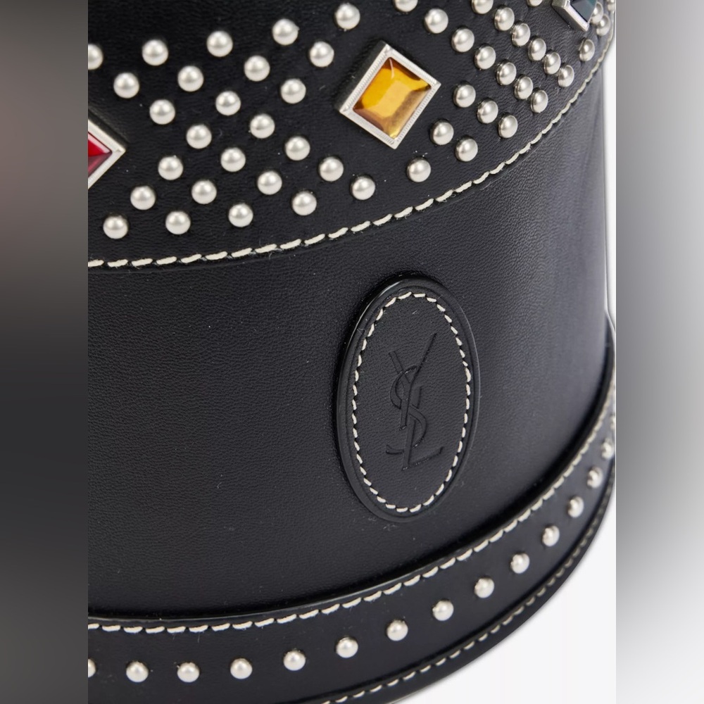 Saint Laurent Bahia Small Bucket Bag black - Picture 5 of 12